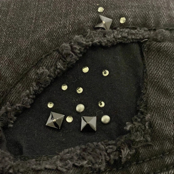 Melissa McCarthy Seven7 Studded Plus Size Skinny Jeans Size 16 - Picture 13 of 13